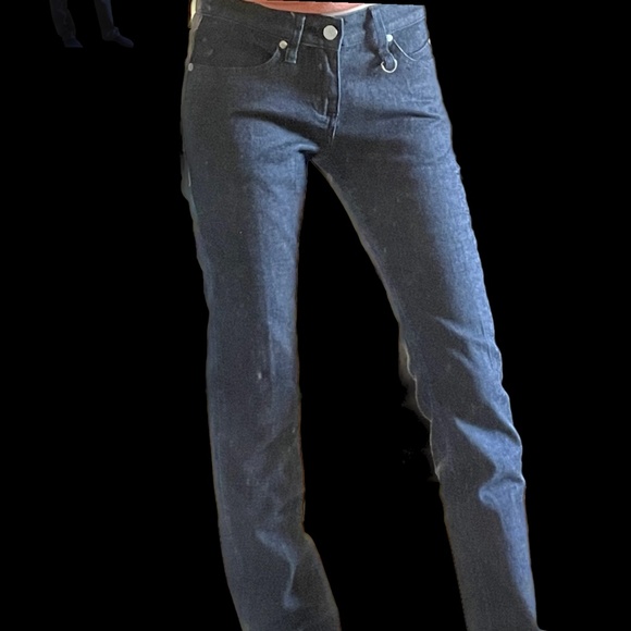 Y3 008 Blue Low Rise Jean 25 - Picture 8 of 9